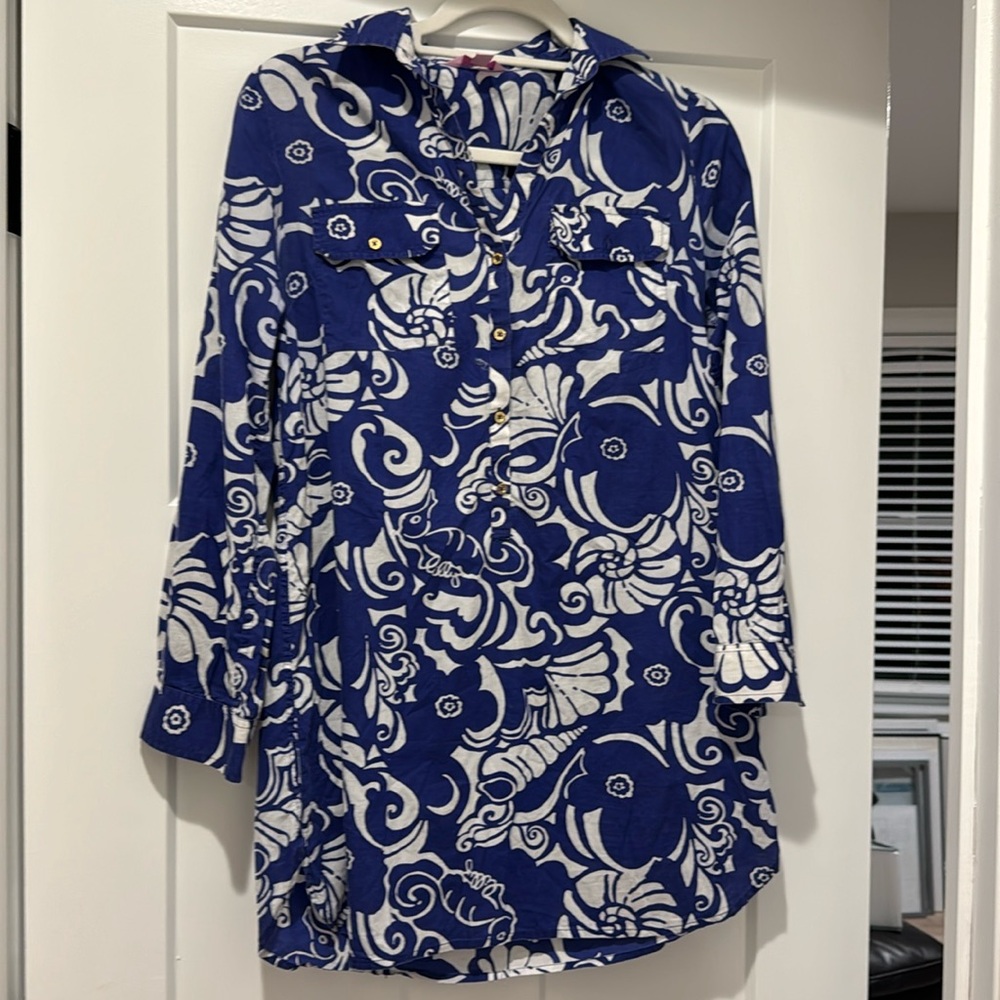 Lily Pitzer beach cover-up